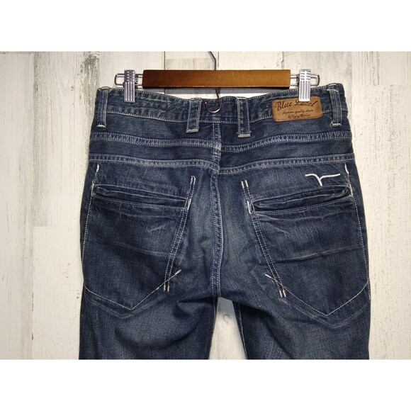 Blue Label Flying Machine Distressed Jeans Styled in Italy 29x34 meas 31x34 - Picture 7 of 12